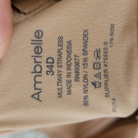 Ambrielle multi way strapless bra - Picture 4 of 4